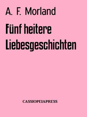 cover image of Fünf heitere Liebesgeschichten